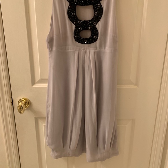 Banana Light Gray Beaded Dress - Picture 4 of 5